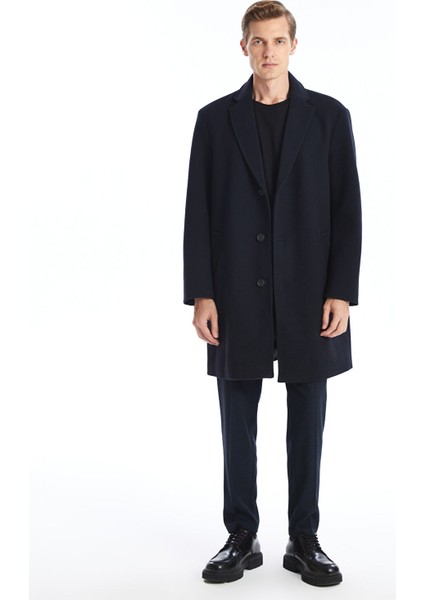 Yeni Sezon Standart Kalıp Ceket Yaka Erkek Kaşe Kaban fiyatları