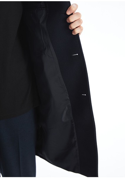 Yeni Sezon Standart Kalıp Ceket Yaka Erkek Kaşe Kaban modelleri