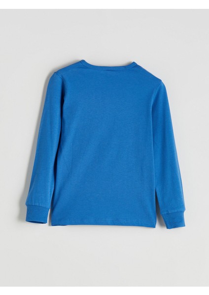 Yeni Sezon Bisiklet Yaka Erkek Çocuk Pijama Takımı fırsatları