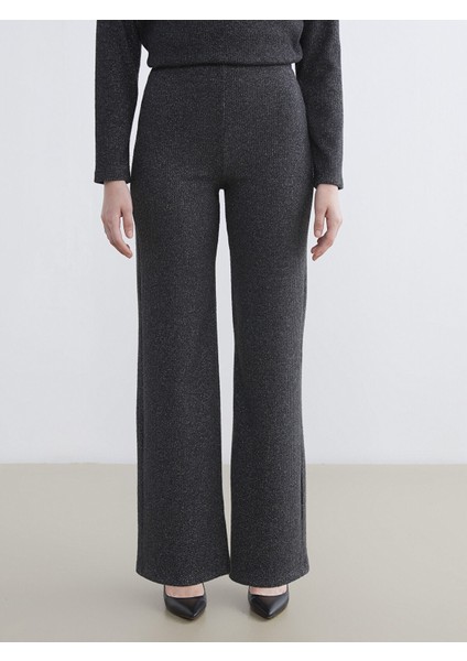 Yeni Sezon Beli Lastikli Geniş Paça Kadın Pantolon fiyatları