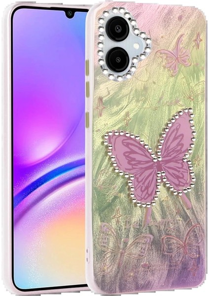 Samsung Galaxy A06 Kılıf Blade Aynalı Desenli Kapak - Desen 5