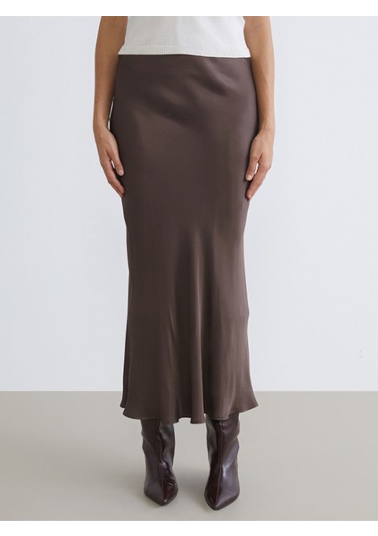 Yeni Sezon Beli Lastikli A Kesim Saten Etek fiyatları