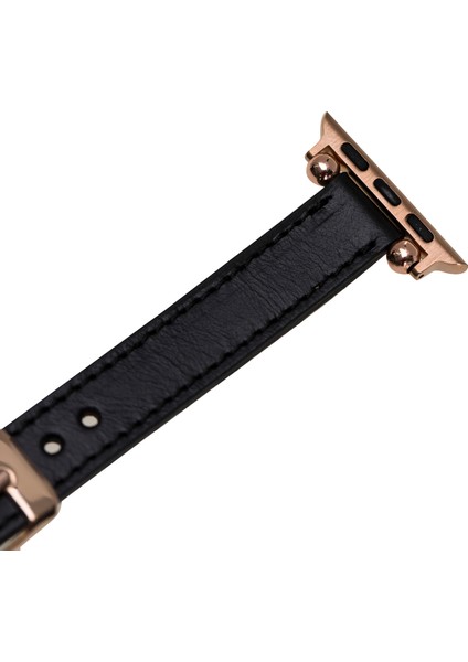 Apple Watch Uyumlu Deri Kordon 38-40-41MM Ferro Rst1 modelleri