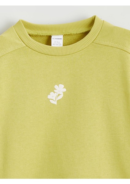 Yeni Sezon Bisiklet Yaka Kız Çocuk Sweatshirt fiyatları