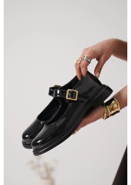 Yzlal Yokox Siyah Rugan Oxford Ayakkabı (Numara: 37) modelleri