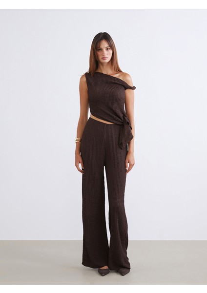 Yeni Sezon Tek Omuz Dokulu Bluz fiyatları