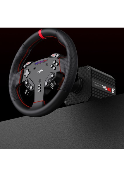 W As | Modüler Sim Yarış Direksiyonu (280MM) | Hall-Effect Manyetik Vites Kulakçıkları, Alüminyum Quick Release fırsatları