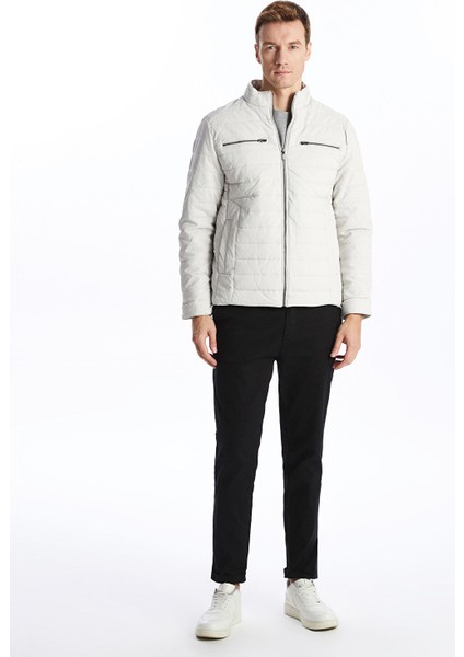 Yeni Sezon Standart Kalıp Dik Yaka Erkek Deri Görünümlü Mont fiyatları