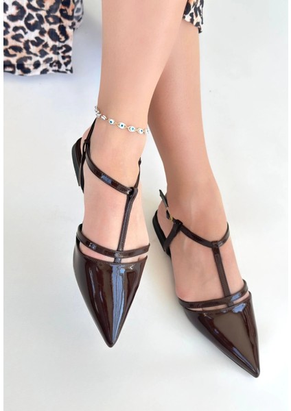 Yzlal Canca Kahverengi Rugan Babet Ayakkabı (Numara: 38) modelleri