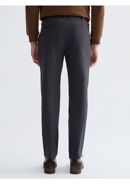 Yeni Sezon Standart Kalıp Armürlü Erkek Pantolon fırsatları