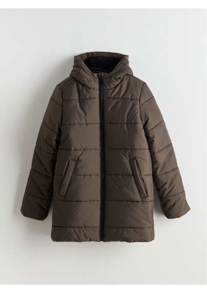 Yeni Sezon Kapüşonlu Erkek Çocuk Mont