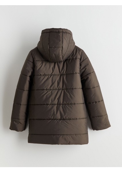 Yeni Sezon Kapüşonlu Erkek Çocuk Mont modelleri