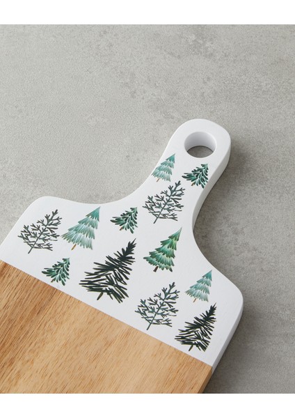 Joy Akasya Sunumluk 25,3X13,5 cm Beyaz - Yeşil modelleri