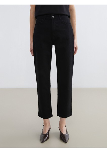 Yeni Sezon Straight Fit Kadın Jean Pantolon fiyatları
