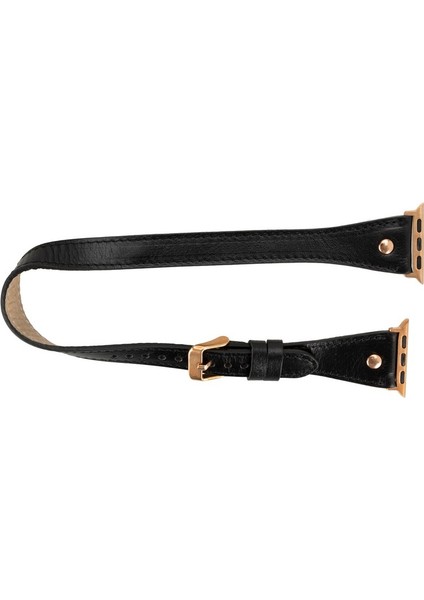 Apple Watch Uyumlu Deri Kordon 42-44-45MM Dt Rg Rst1 modelleri