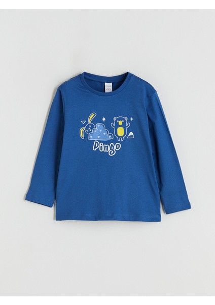 Yeni Sezon Bisiklet Yaka Erkek Çocuk Pijama Takımı fiyatları