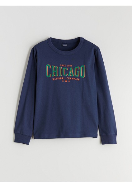 Yeni Sezon Bisiklet Yaka Erkek Çocuk Tişört