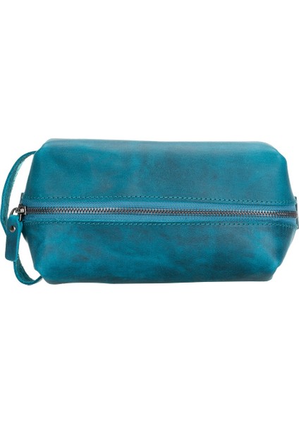 Deri Bakım ve Seyahat Çantası, M Beden, AA32 Mavi modelleri