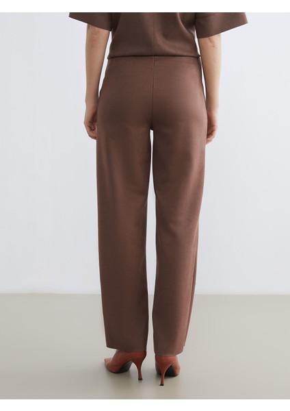 Yeni Sezon Dar Fit Kadın Süet Görünümlü Pantolon fırsatları