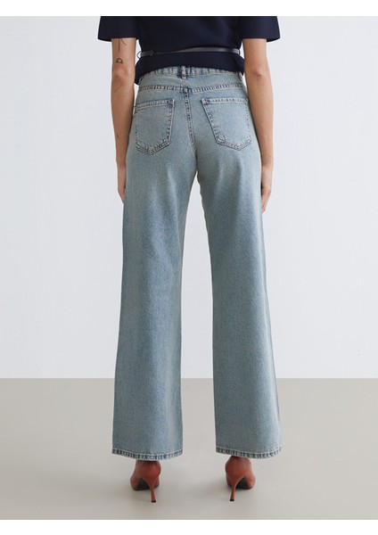 Yeni Sezon Wideleg Kadın Jean Pantolon fırsatları