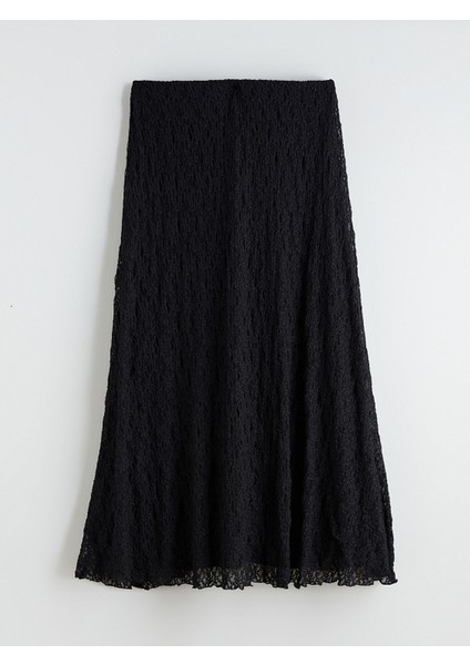 Yeni Sezon Beli Lastikli Ajurlu Dantelli Etek indirimleri
