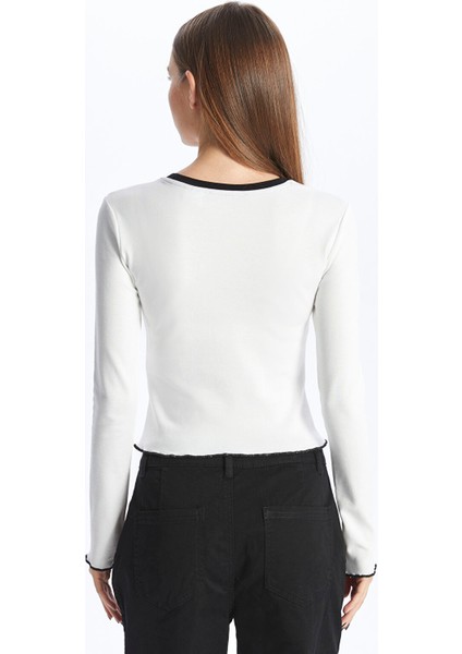 Yeni Sezon Monster High Baskılı Crop Kadın Tişört indirimleri