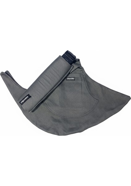 Child Carrier-10 Ay-4 Yaş(Max 18 Kg) Füme Çocuk Taşıyıcı|ana Kucağı-Sling-Yan Sling