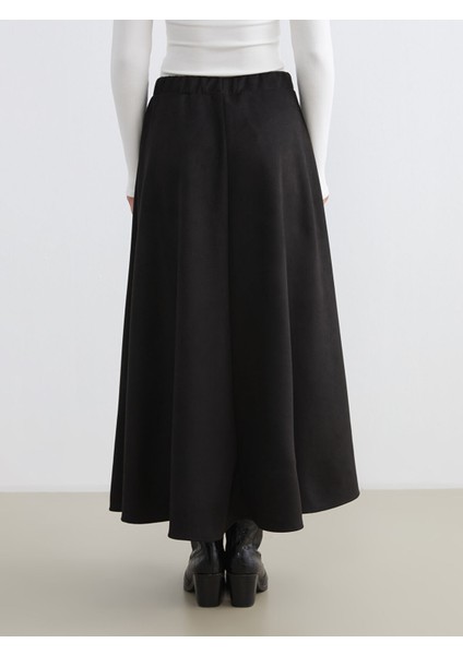 Yeni Sezon Beli Lastikli Kloş Etek fırsatları