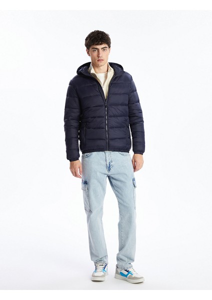 Yeni Sezon Slim Fit Kapüşonlu Erkek Şişme Mont fiyatları