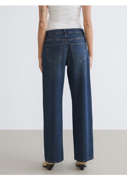 Yeni Sezon Baggy Fit Kadın Jean Pantolon fırsatları