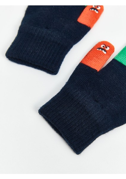 Yeni Sezon Renk Bloklu Erkek Çocuk Eldiven indirimleri