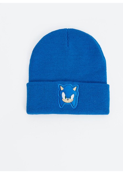 Yeni Sezon Sonic Nakışlı Erkek Çocuk Bere