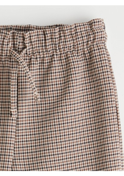 Yeni Sezon Beli Lastikli Fiyonk Detaylı Kız Çocuk Pantolon modelleri