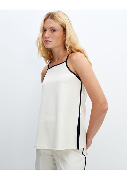 Yeni Sezon Halter Yaka Kadın Tişört