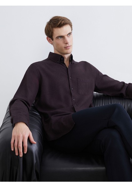 Yeni Sezon Regular Fit Uzun Kollu Erkek Oduncu Gömlek