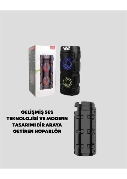 Kompakt Tasarım, Yüksek Ses Performansı – Çoklu Giriş Seçenekli Kablosuz Hoparlör (Bluetooth, Usb, Sd Kart, Aux) modelleri