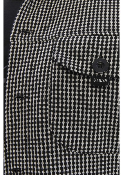 Oversize Pamuklu Mevsimlik Gömlek Ceket Stilya 3647 fiyatları