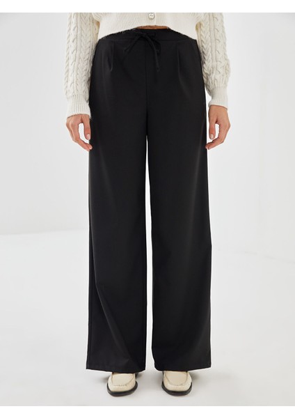 Yeni Sezon Beli Lastikli Loose Fit Kadın Pantolon fiyatları