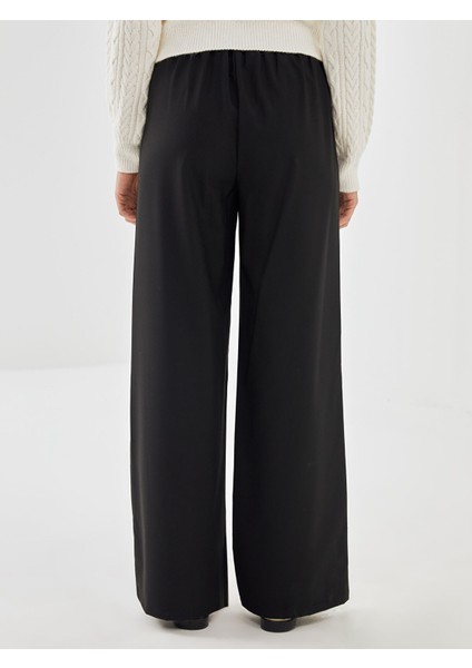 Yeni Sezon Beli Lastikli Loose Fit Kadın Pantolon fırsatları