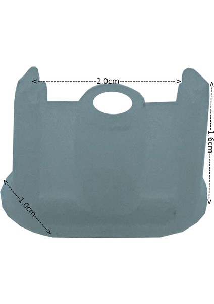 Alüminyum Jaluzi Perde Alt Çıta Yan Tıpası