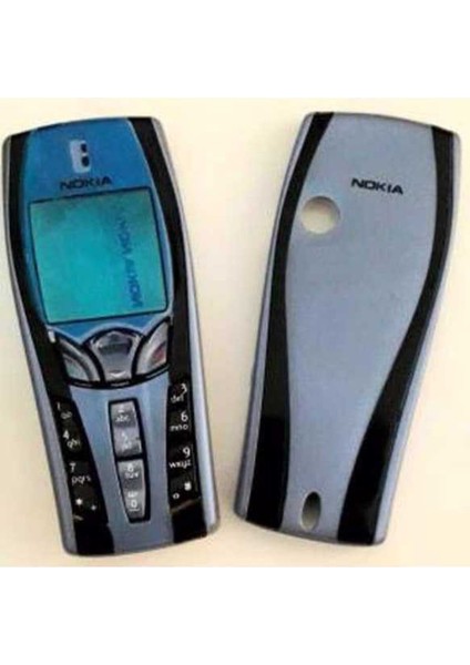 Nokia 7250 Telefon Kapağı (Mavi)