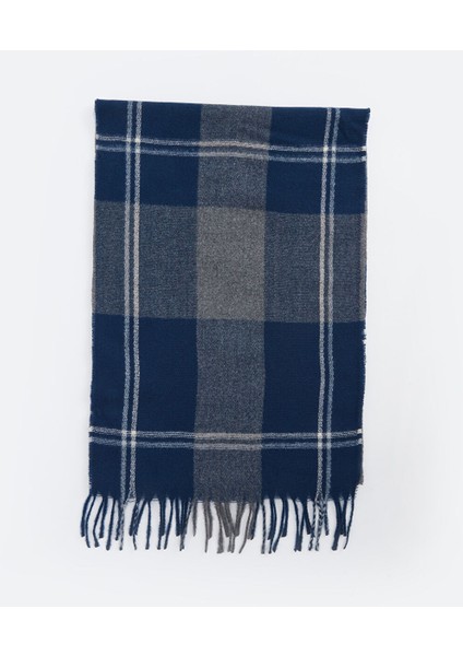 Yeni Sezon Ekose Desenli Püsküllü Erkek Atkı fiyatları