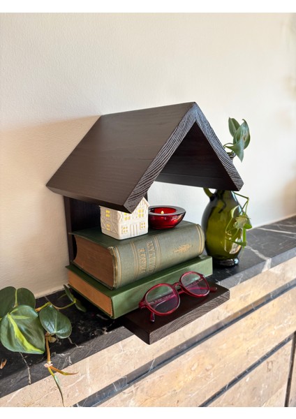 Ahşap Kitaplık – Pinterest Design, Hazır Monte, Görünmez Vida