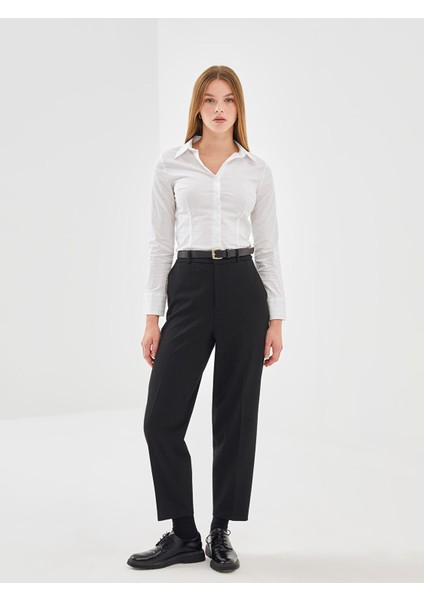 Yeni Sezon Çizgili Poplin Kadın Gömlek fiyatları