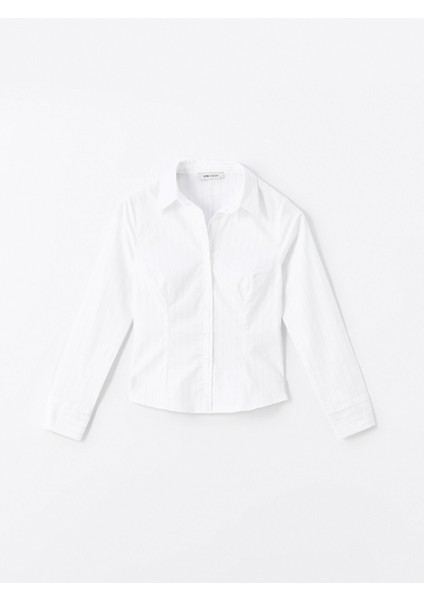 Yeni Sezon Çizgili Poplin Kadın Gömlek indirimleri