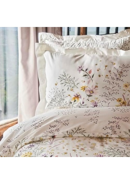 Lussi SARI%100 Pamuk Çift Kişilik Nevresim Takımı fiyatları