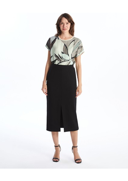 Yeni Sezon Bisiklet Yaka Desenli Kadın Tişört fiyatları