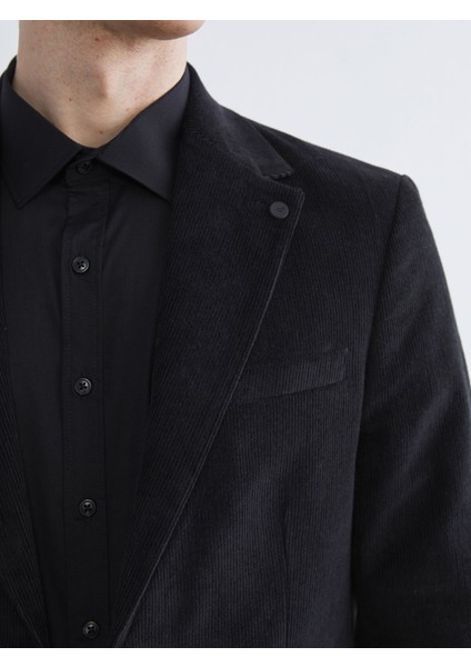 Yeni Sezon Standart Kalıp Kadife Erkek Blazer Ceket modelleri