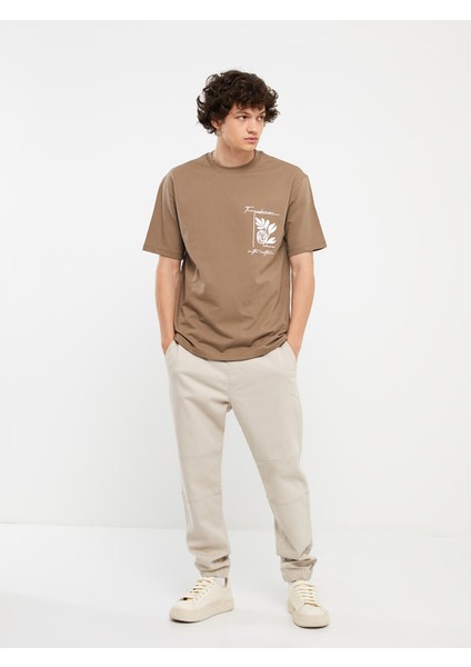 Yeni Sezon Bisiklet Yaka Kısa Kollu Baskılı Erkek Tişört modelleri