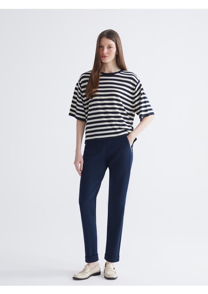 Yeni Sezon Bisiklet Yaka Çizgili Kadın Triko Kazak fiyatları